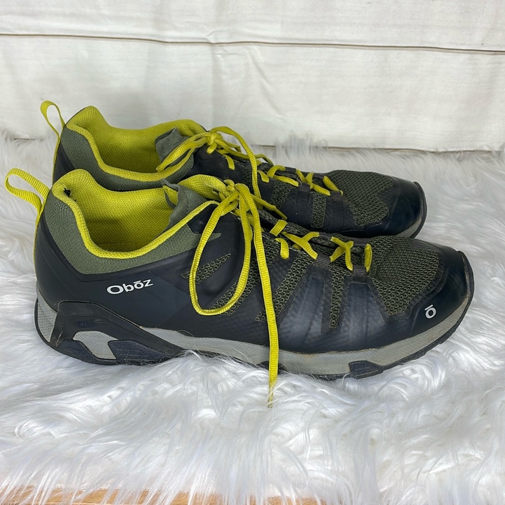 Oboz Mens Gray Sneakers